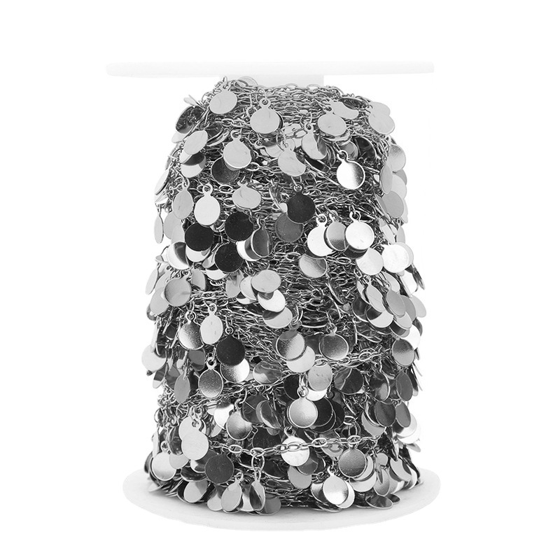 Body Jewelry Necklace - 1 Metr Łańcuszka ze Stali Nierdzewnej