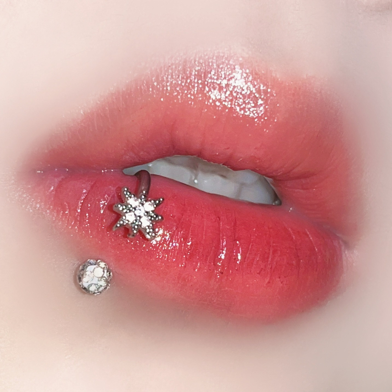 Body Jewelry Labret - 2026 1 szt. Modny, słodki i