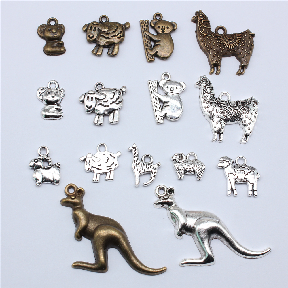 Body Jewelry Australia - 20szt Australia Series Charms Koala Bear