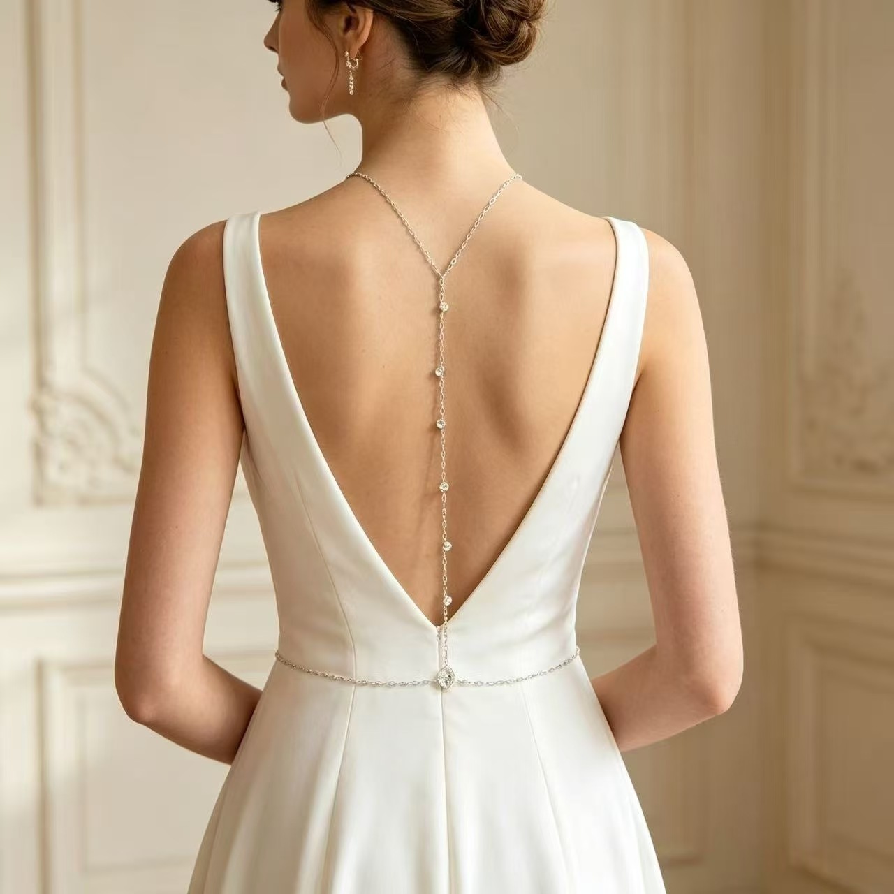 Body Jewelry Dress - Eleganckie i pełne wdzięku ozdoby ślubne