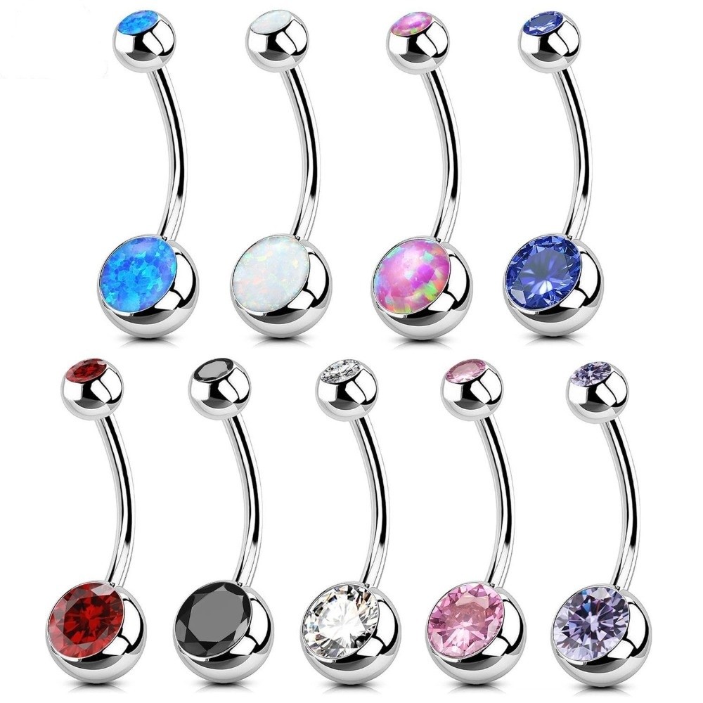Body Jewelry High Quality - Wysokiej jakości kolczyki do pępka z
