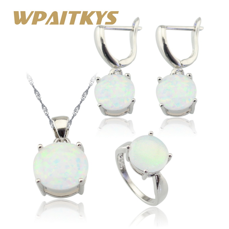 Body Jewelry Australia - Australia białe kamienie opalowe kolor srebrny