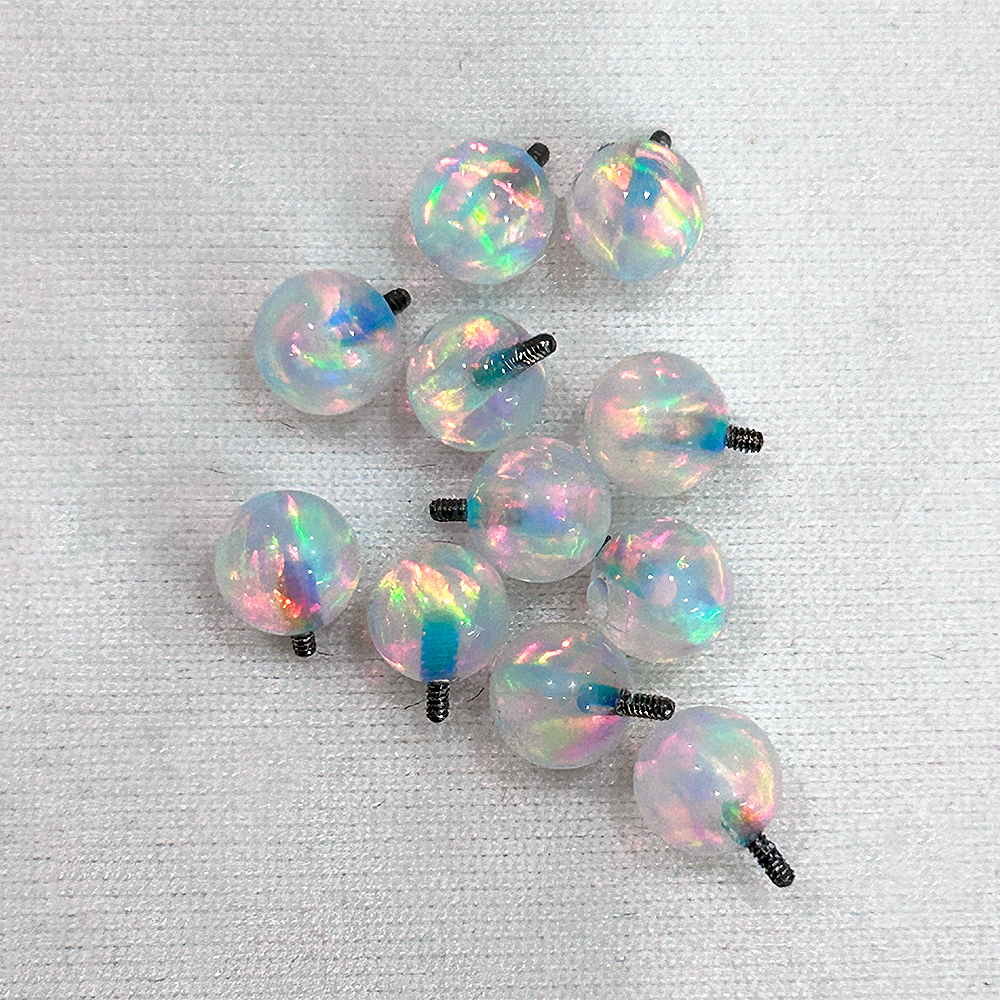 Body Jewelry Labret - 1 para śruba do piercingu na