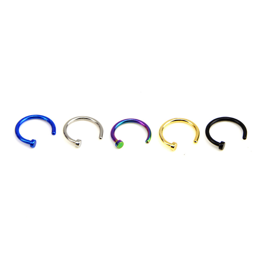 Body Jewelry Ideas - 22-częściowy zestaw kolczyków do nosa ze