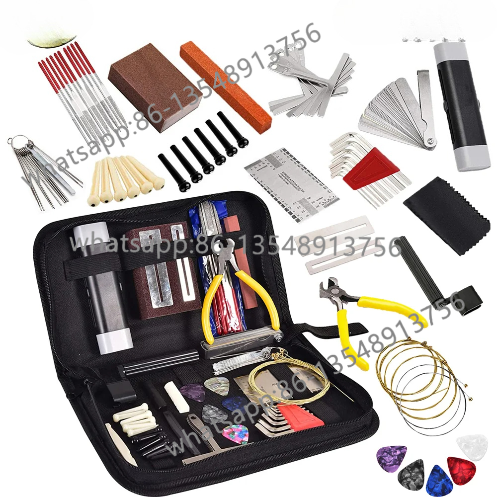 Body Jewelry Repair - 72-częściowy zestaw gitarowy, zestaw do naprawy