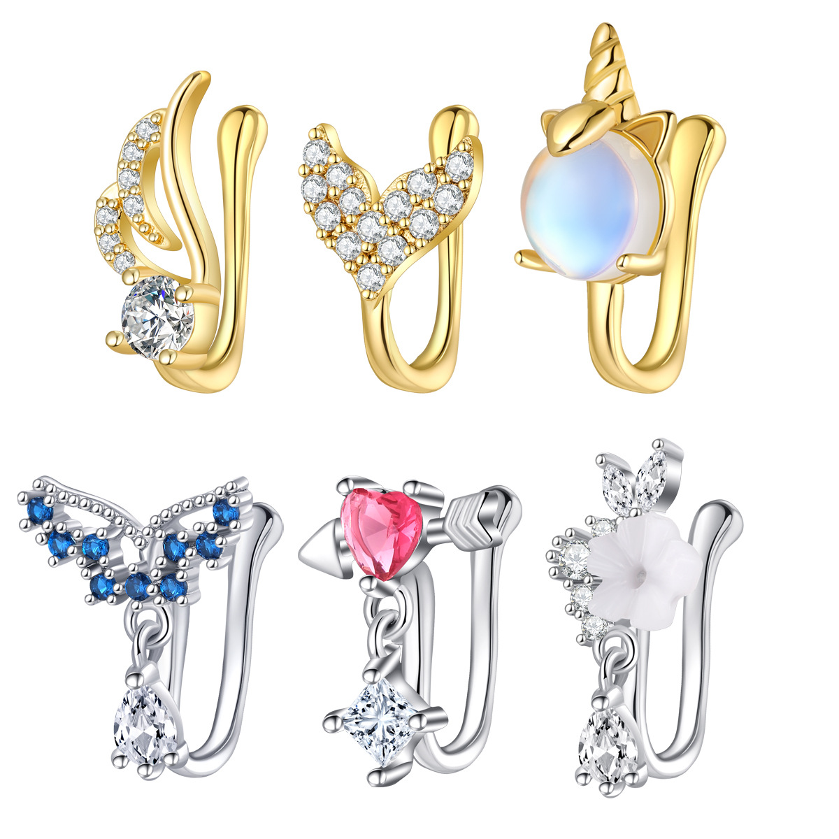 Body Jewelry High Quality - Biżuteria do sztucznego przekłuwania nosa, wysokiej