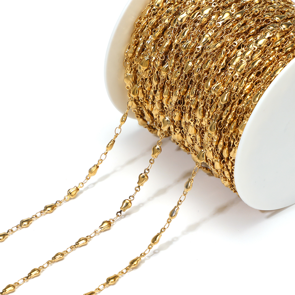Body Jewelry Necklace - 1 Metr Łańcuszków ze Stali Nierdzewnej