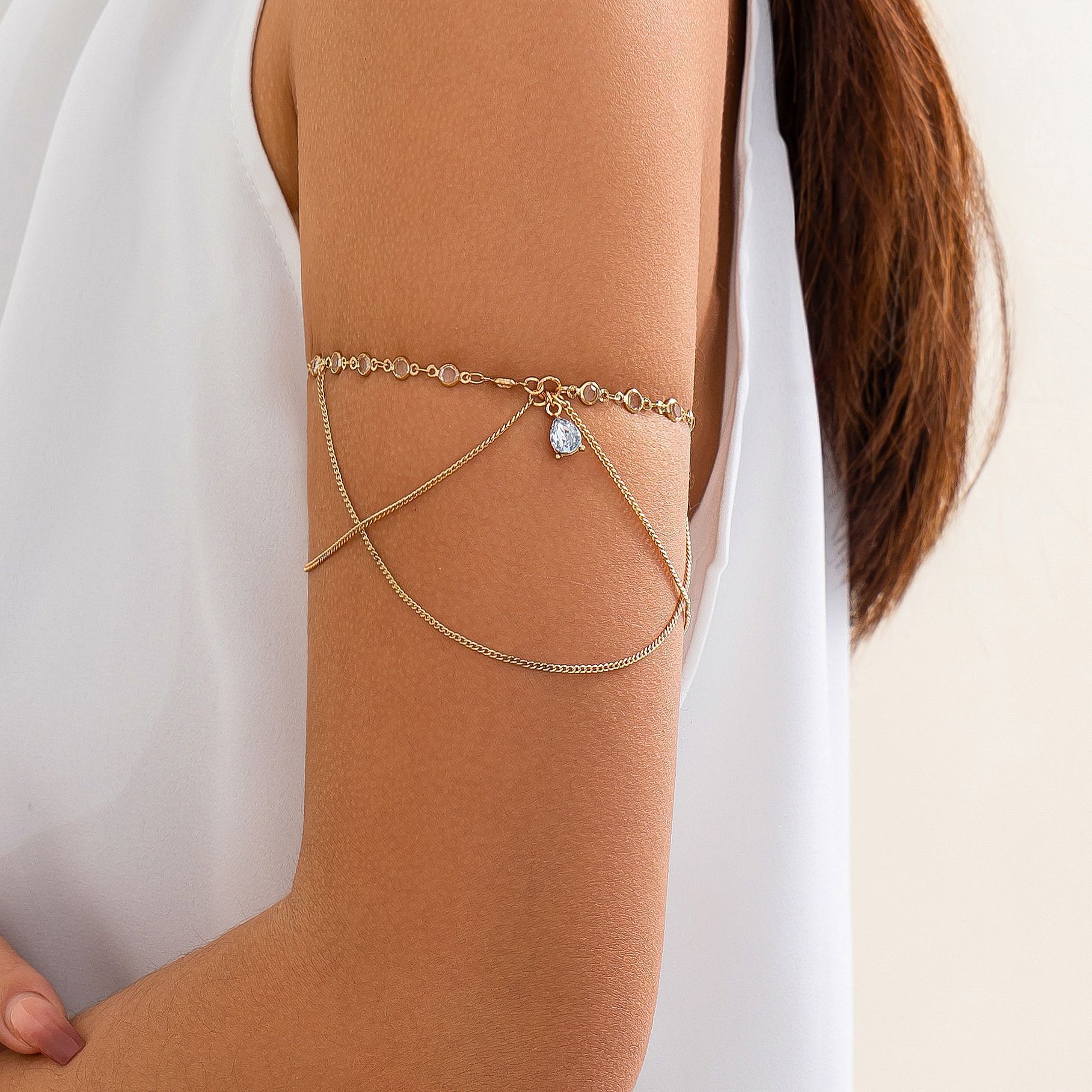 Wielowarstwowy łańcuszek na ra – Body Jewelry Ideas recenzja i cena
