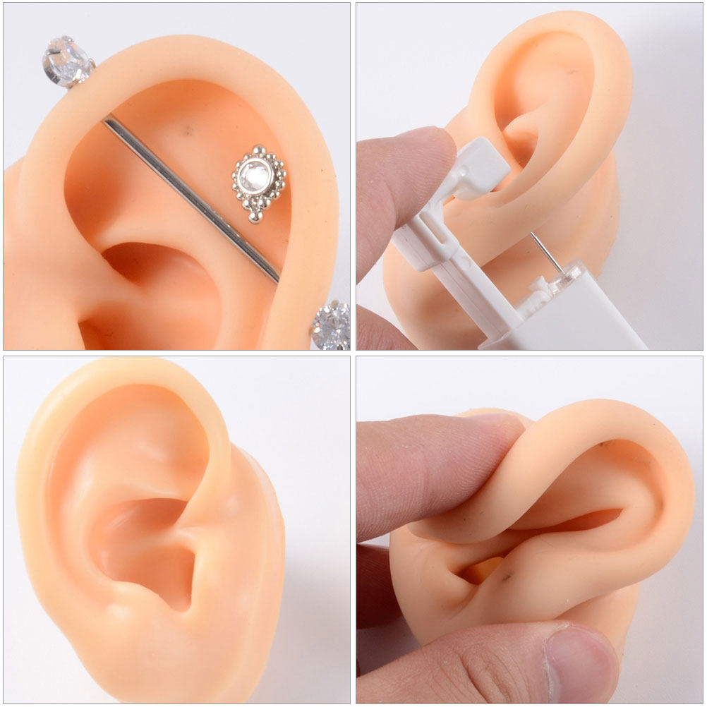 2 sztuki silikonowych modeli u – Body Jewelry Display recenzja i cena