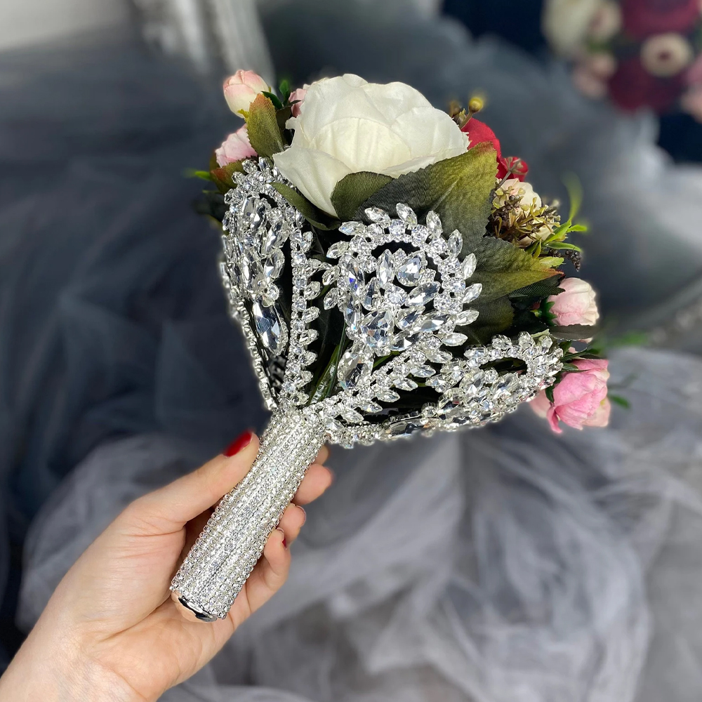 Duży bukiet ślubny w stylu boh – Body Jewelry Dress recenzja i cena