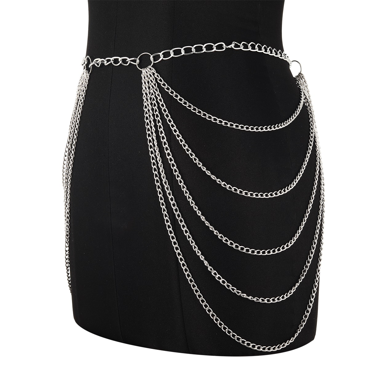 Metalowy łańcuszek w talii Wie – Body Jewelry Dress recenzja i cena