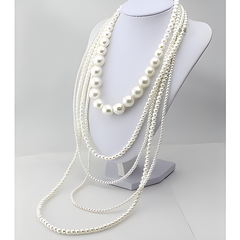 Naszyjnik z wieloma warstwami  – Body Jewelry Necklace recenzja i cena