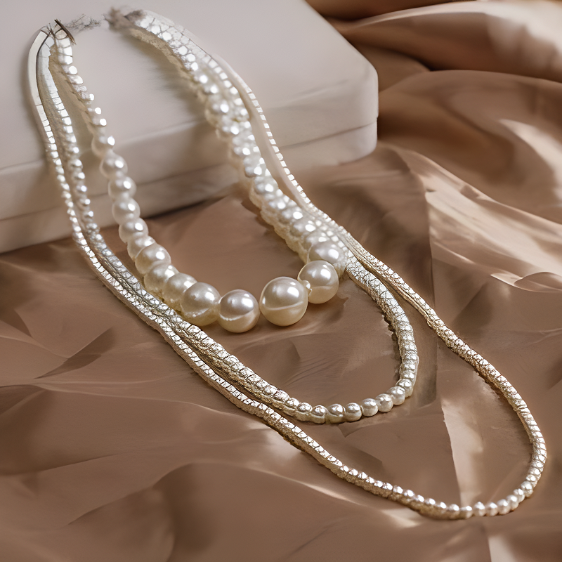 Naszyjnik z wieloma warstwami  – Body Jewelry Necklace recenzja i cena