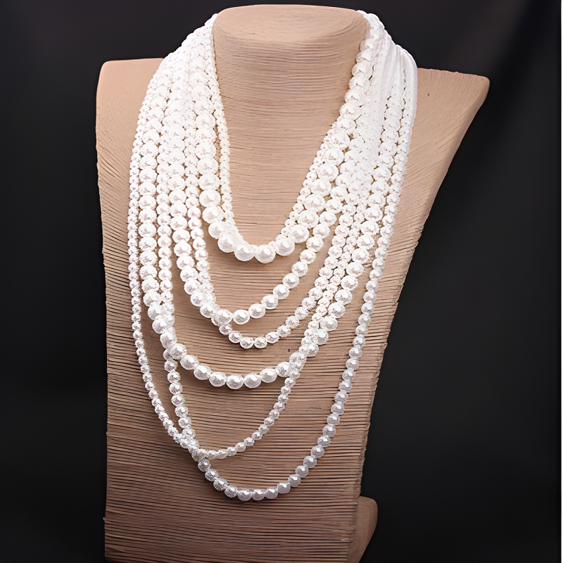 Naszyjnik z wieloma warstwami  – Body Jewelry Necklace recenzja i cena