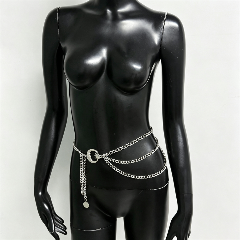 Seksowny srebrny wielowarstwow – Body Jewelry Hot recenzja i cena