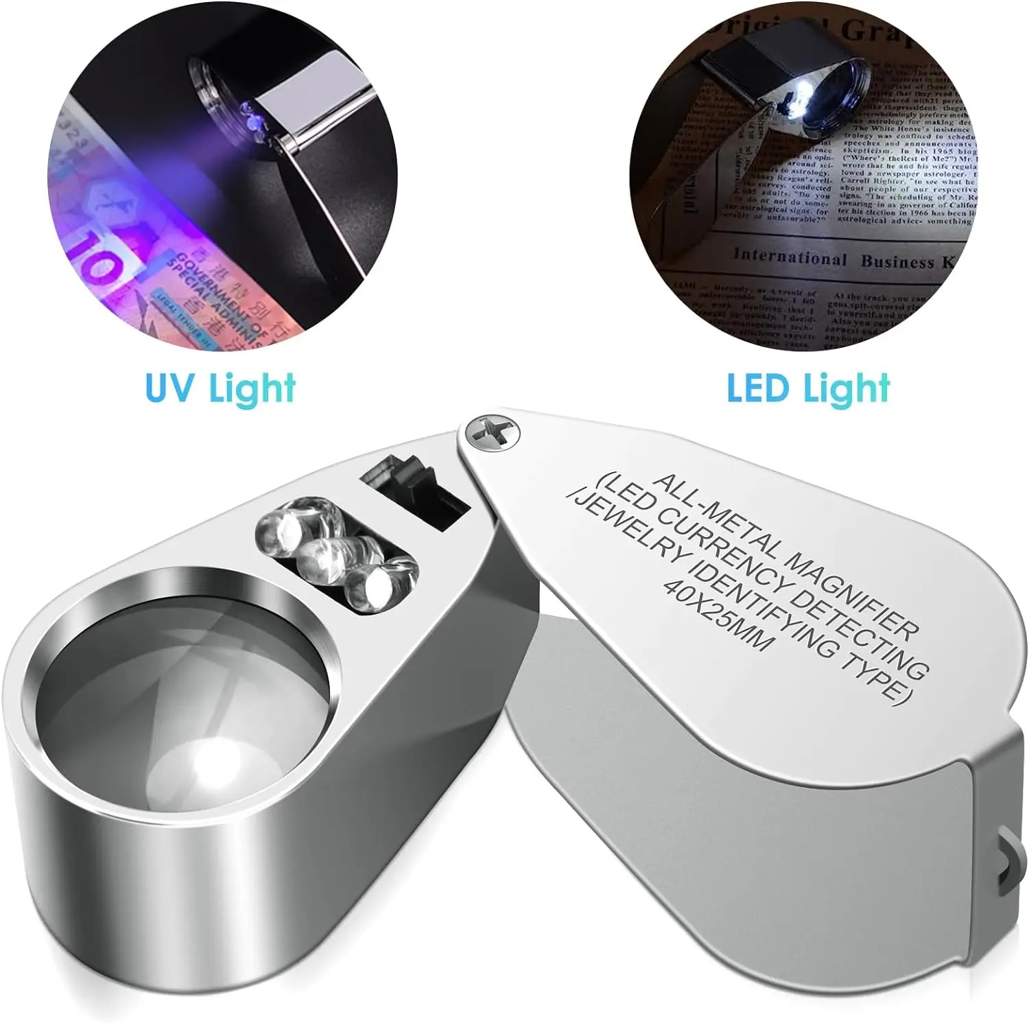 Lupa jubilerska z podświetleni – Body Jewelry Repair recenzja i cena