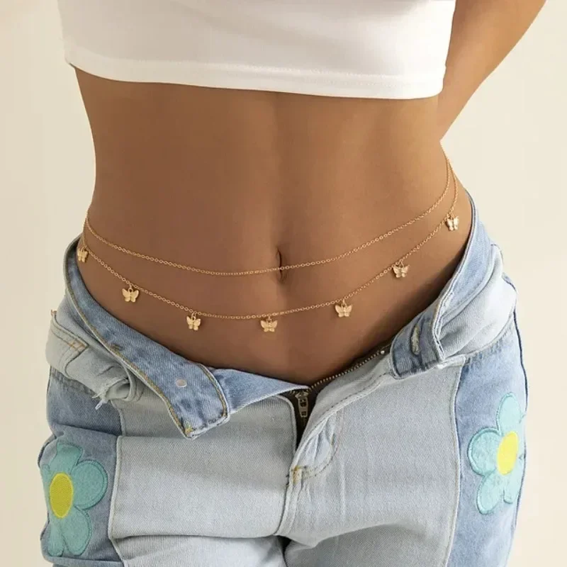 Nowy urok Seksowny dwuwarstwow – Body Jewelry Online recenzja i cena