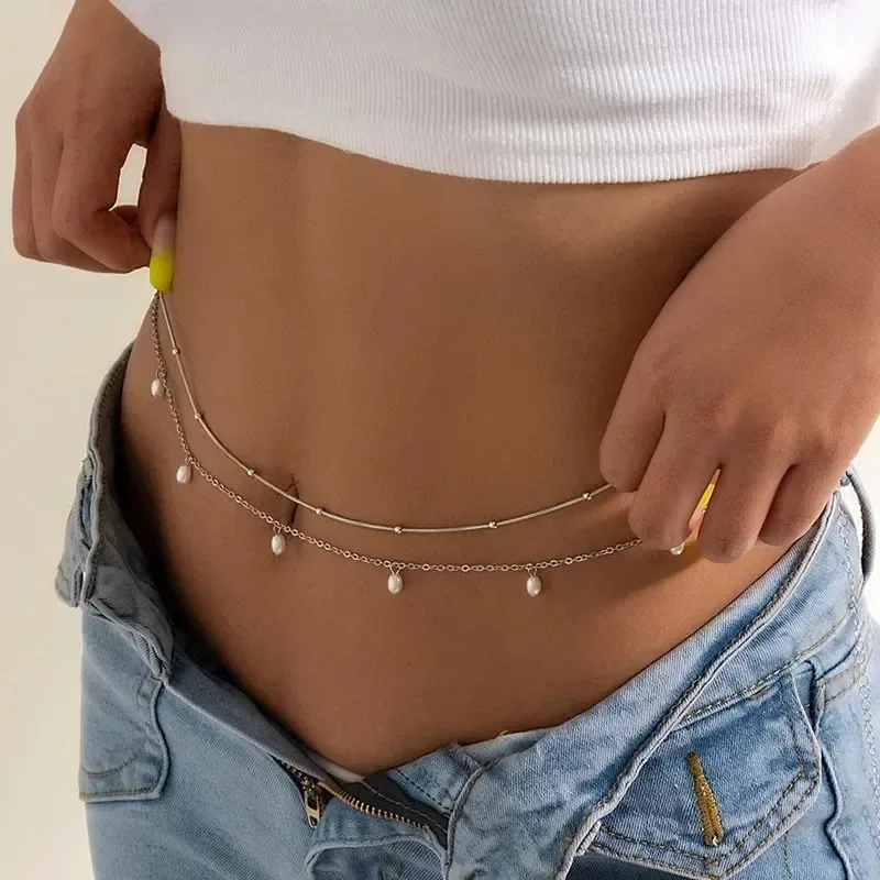 Nowy urok Seksowny dwuwarstwow – Body Jewelry Online recenzja i cena