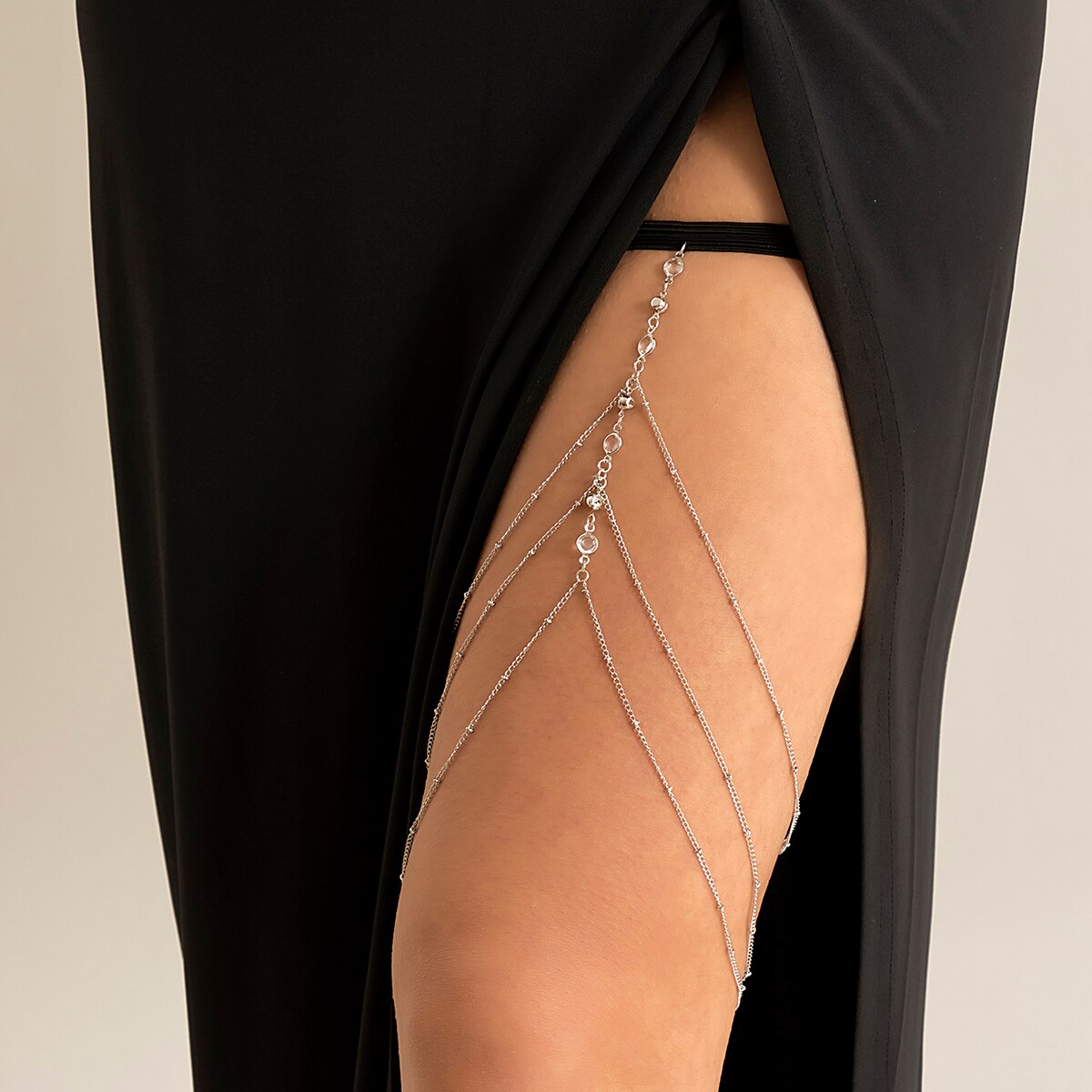 Boho elastyczna opaska kryszta – Body Jewelry Dress recenzja i cena