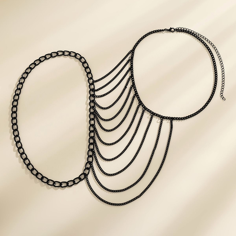 Wielowarstwowy łańcuszek na ra – Body Jewelry Necklace recenzja i cena