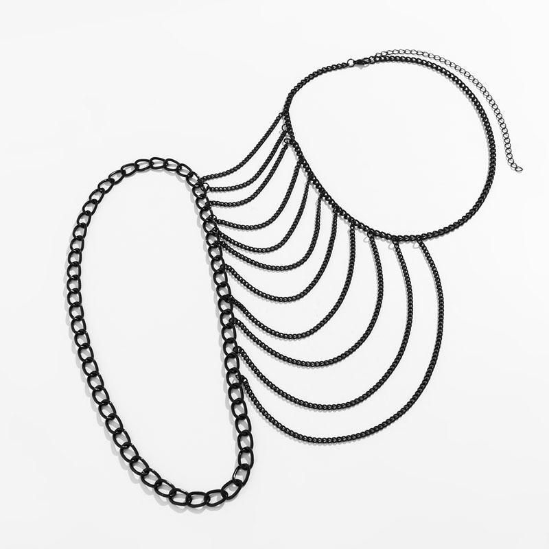 Wielowarstwowy łańcuszek na ra – Body Jewelry Necklace recenzja i cena
