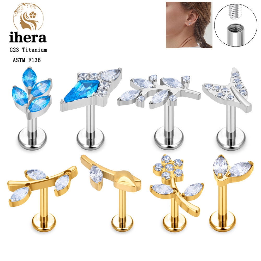 Kolczyki do piercingu z motywe – Body Jewelry Labret recenzja i cena