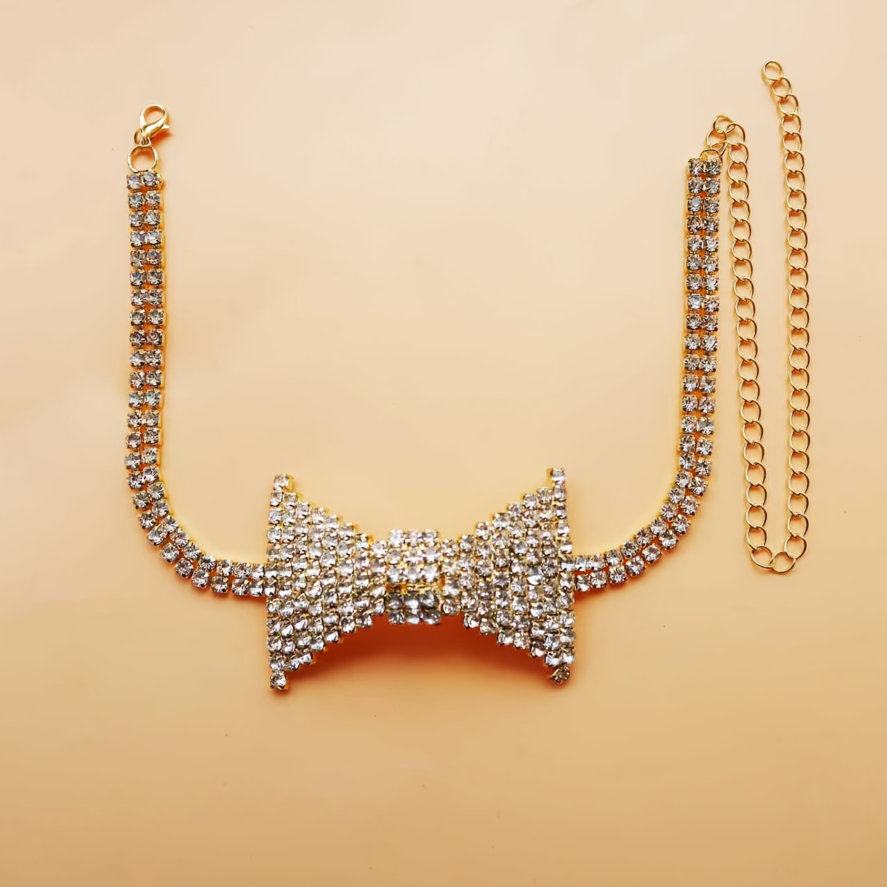 Wykwintna elegancka kokardka z – Body Jewelry Necklace recenzja i cena