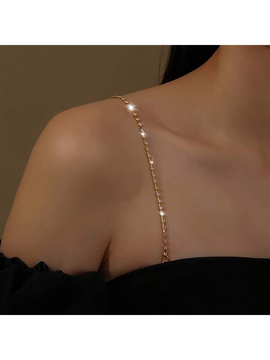 Eleganckie regulowane ramiączk – Body Jewelry Dress recenzja i cena