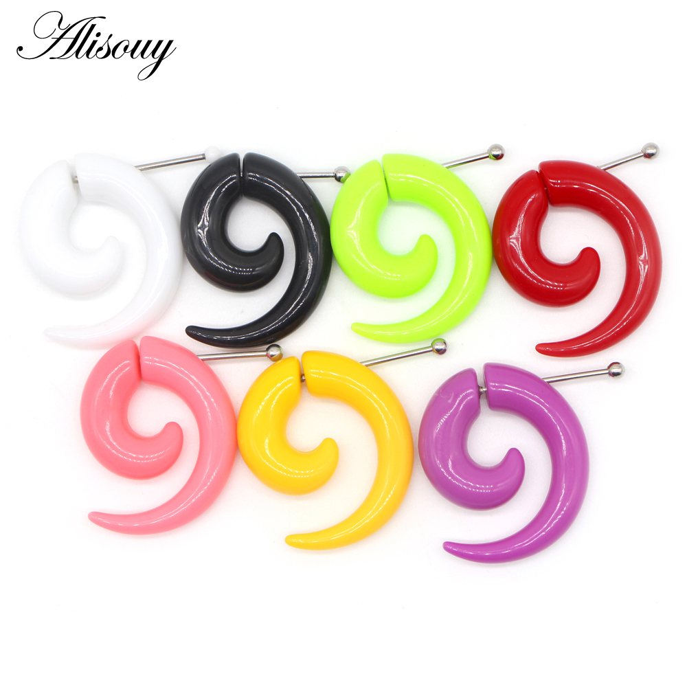 2 szt. Gorące akrylowe sztuczn – Body Jewelry Hot recenzja i cena