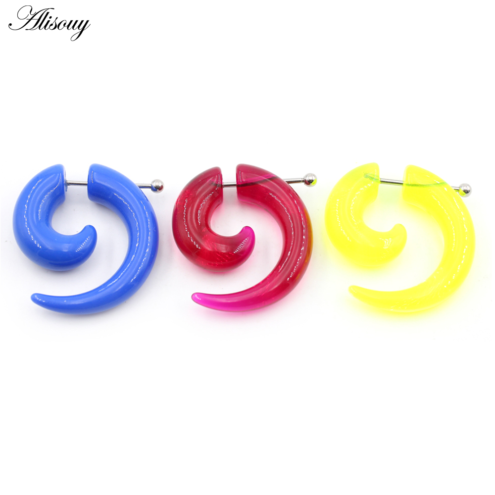2 szt. Gorące akrylowe sztuczn – Body Jewelry Hot recenzja i cena