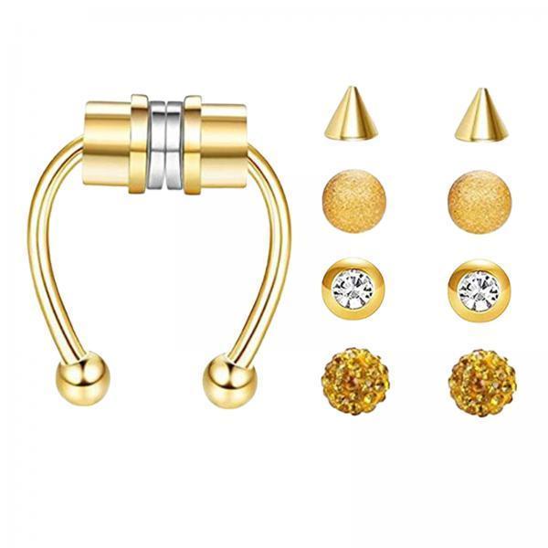 Magnetyczny pierścień na nos z – Body Jewelry Shop recenzja i cena