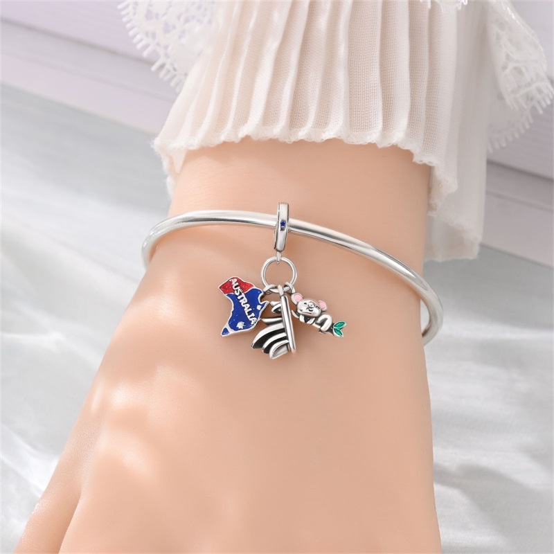 Zawieszka Charms ze Srebra Pró – Body Jewelry Australia recenzja i cena