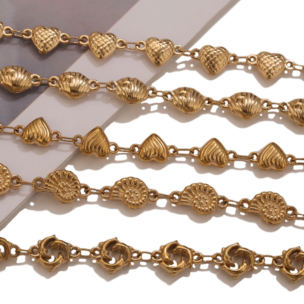 1M Złote Łańcuszki ze Stali Ni – Body Jewelry Necklace recenzja i cena