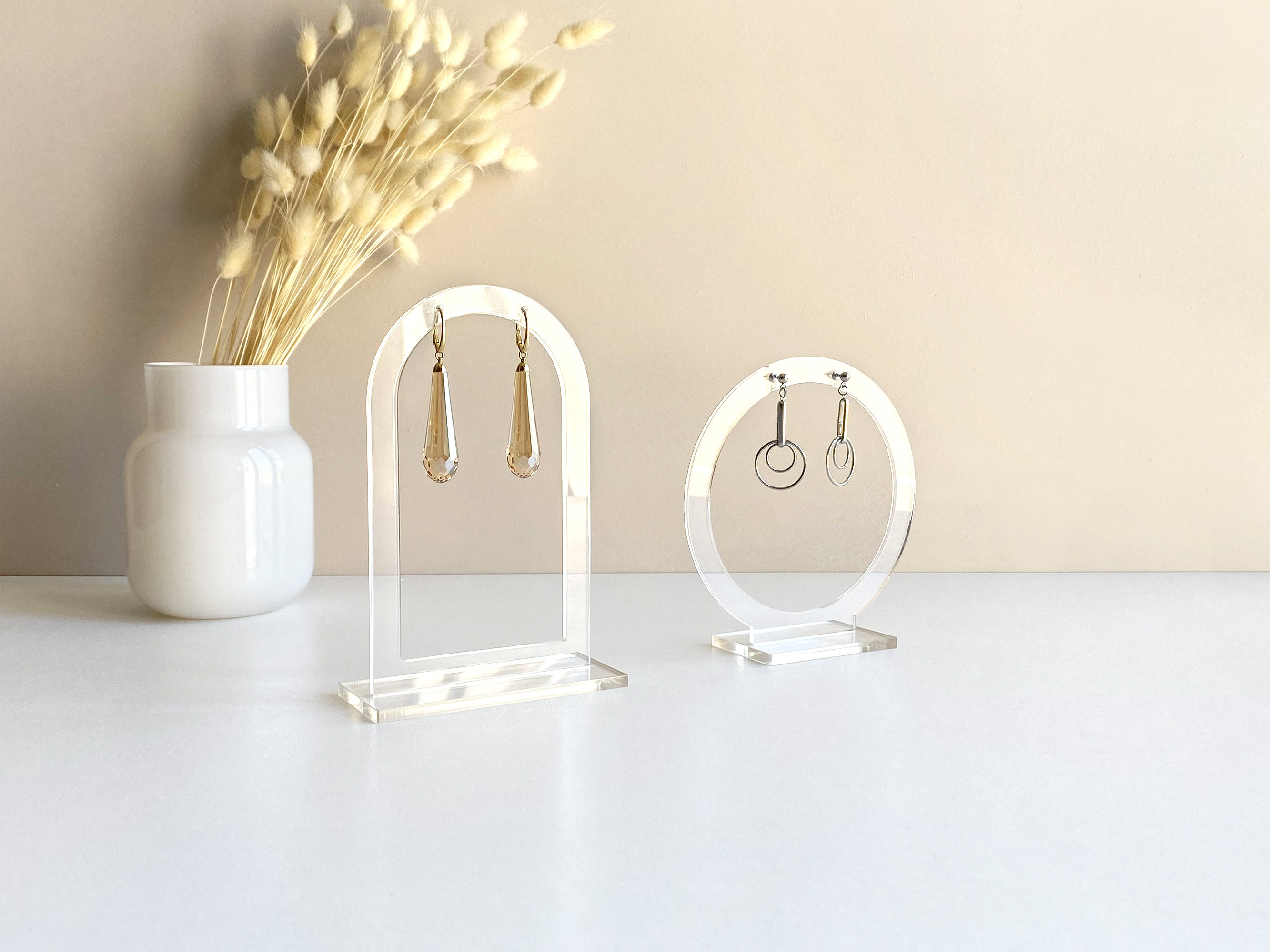 Stojak na kolczyki, przezroczy – Body Jewelry Display recenzja i cena
