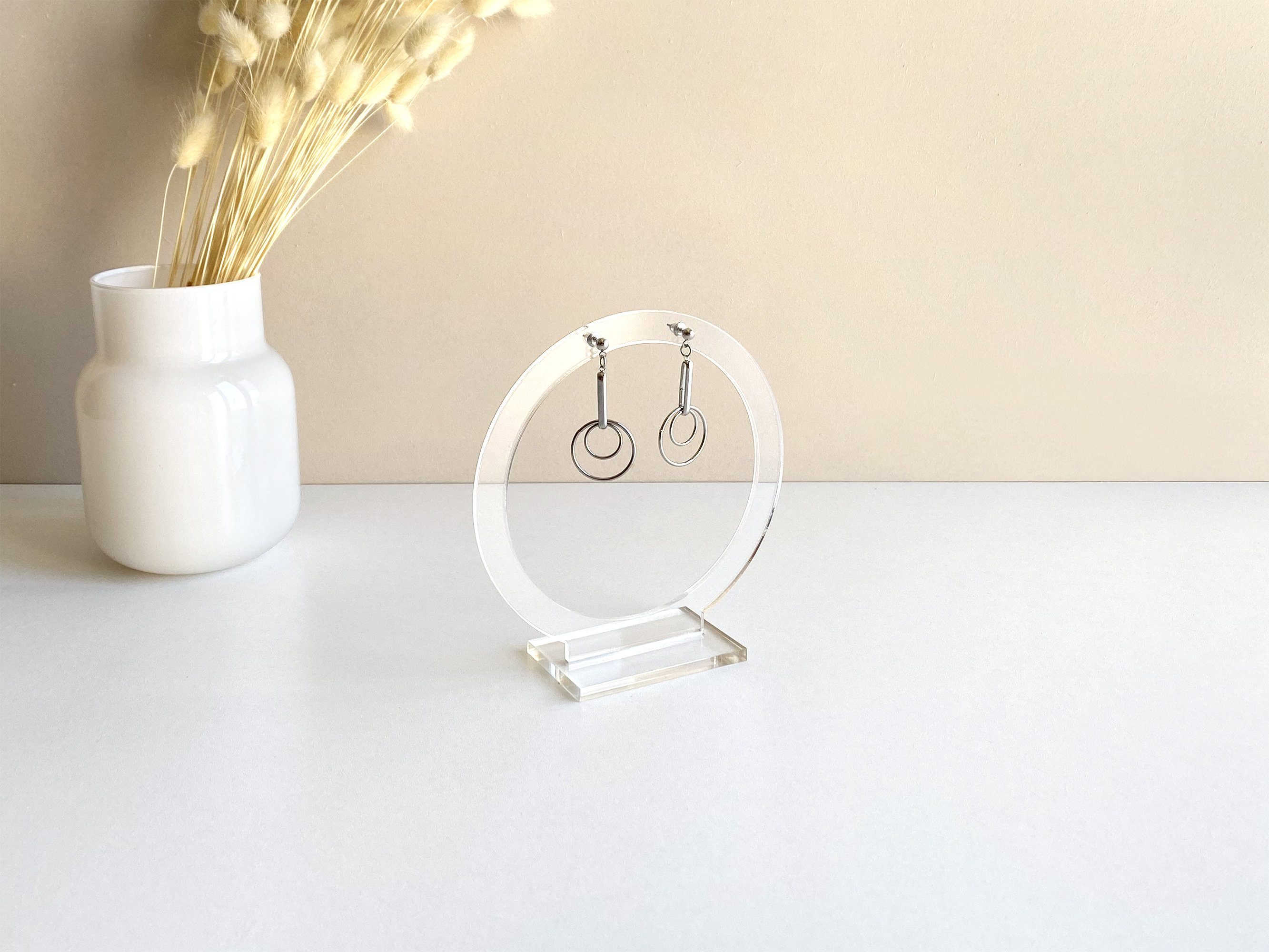 Stojak na kolczyki, przezroczy – Body Jewelry Display recenzja i cena