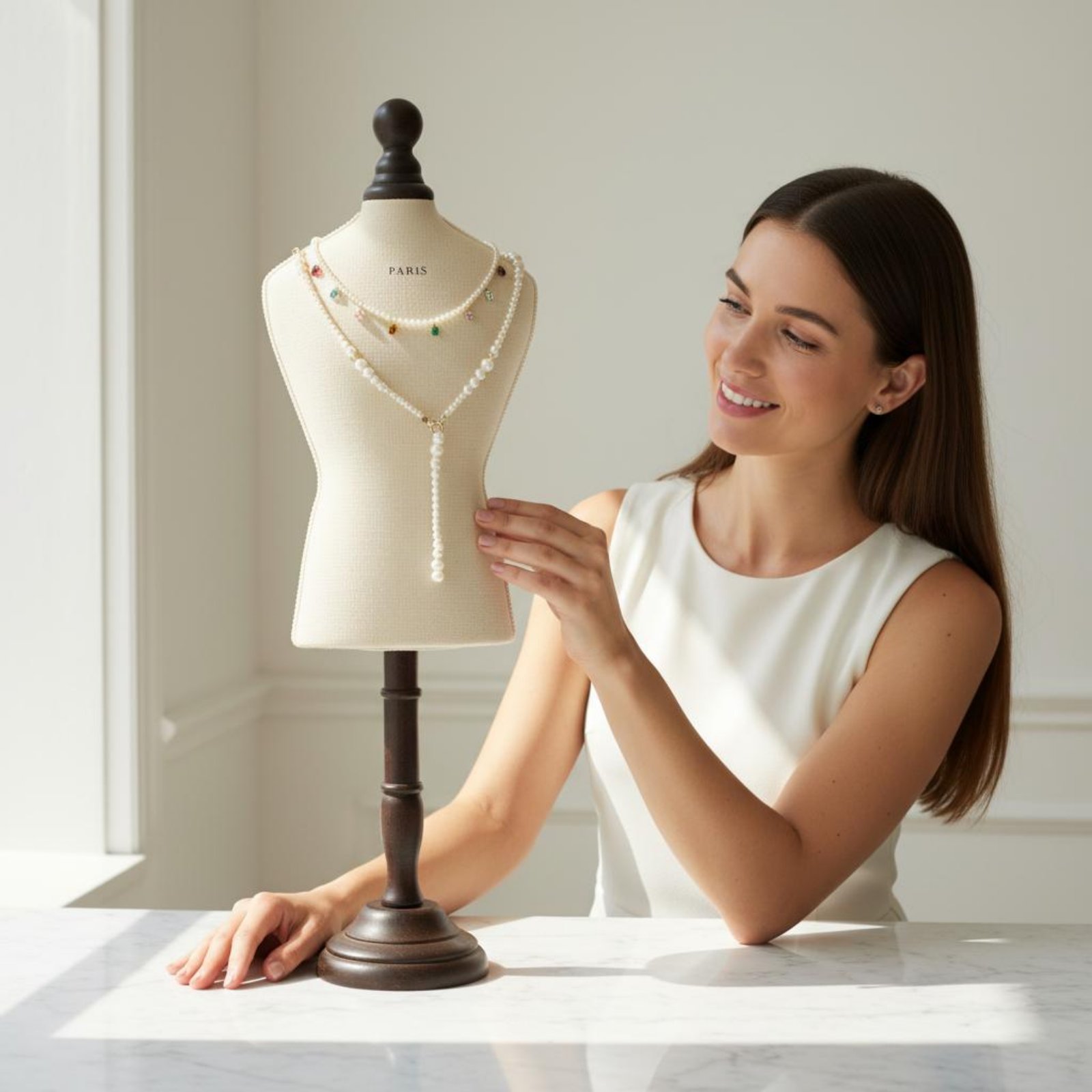 Stojak na naszyjniki z drewnia – Body Jewelry Shop recenzja i cena