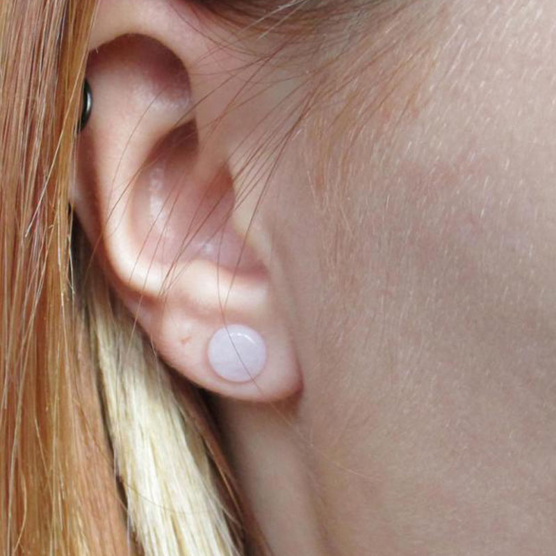2Pc różowy kwarcowy organiczny – Body Jewelry Plus recenzja i cena