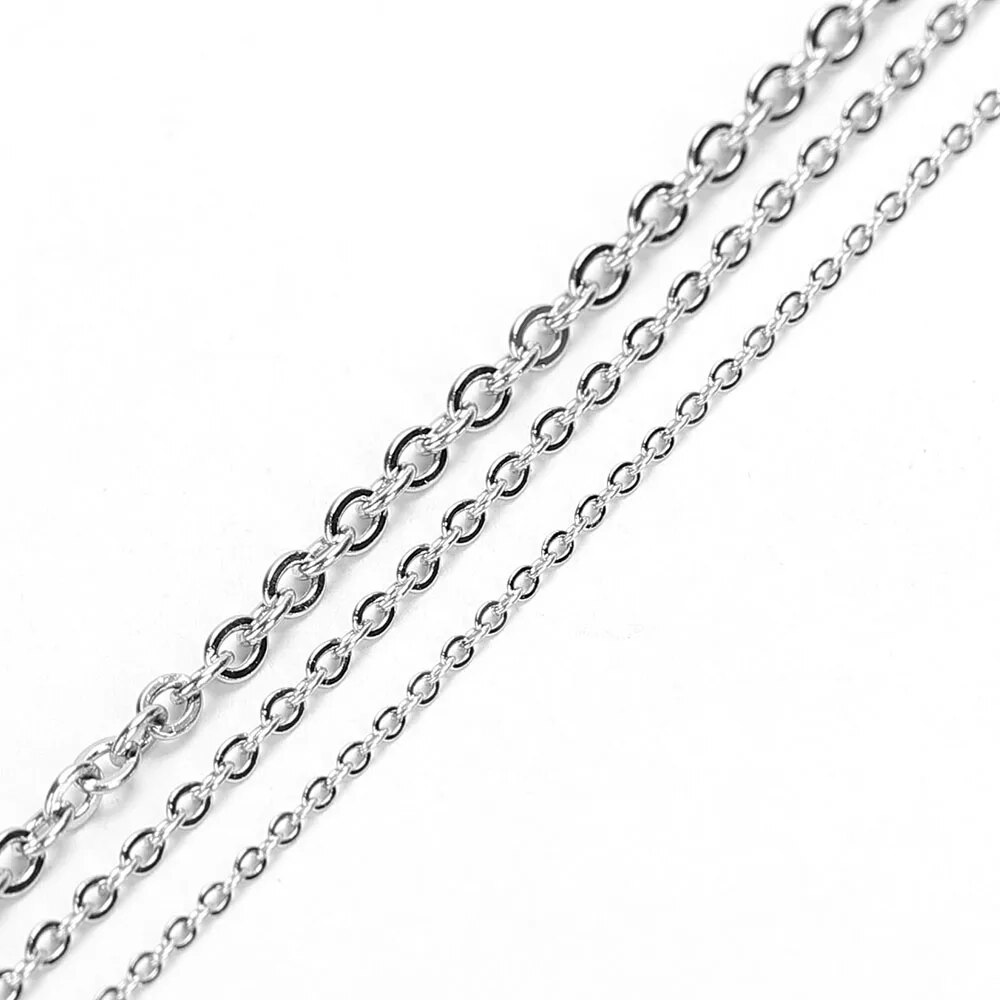 10 metrów cienkich łańcuszków  – Body Jewelry Necklace recenzja i cena