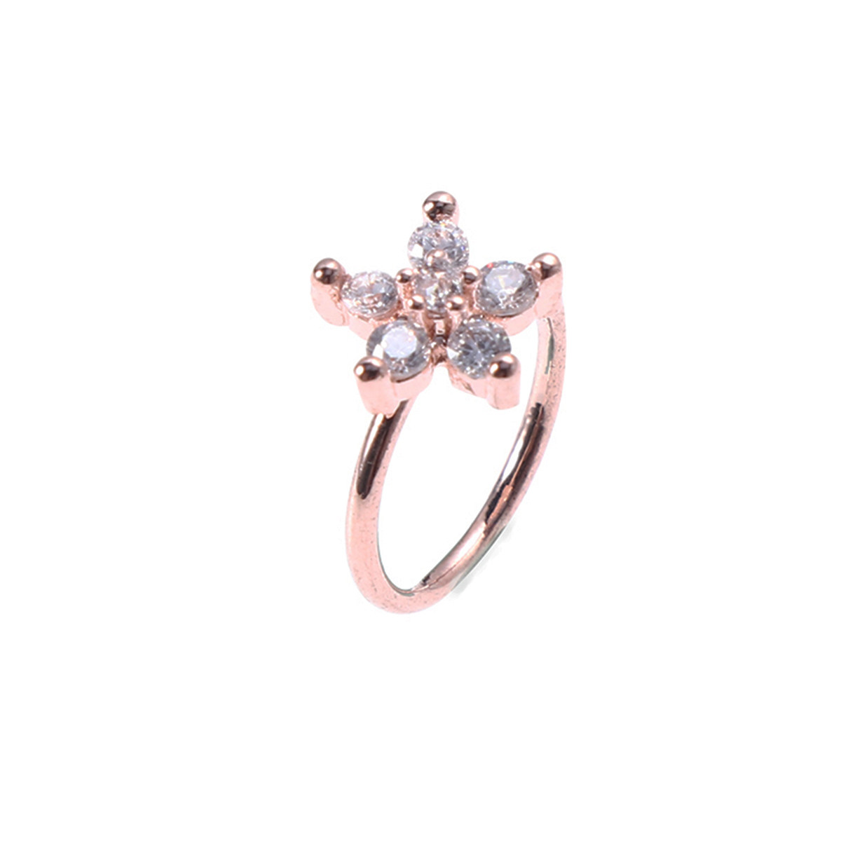 Kolczyk do nosa w kolorze różo – Body Jewelry Ideas recenzja i cena
