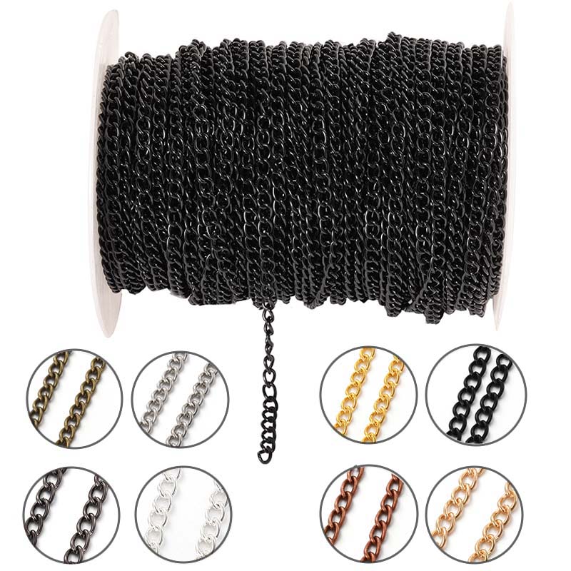 2 metry 2.5/3.5/4.5mm Metalowy – Body Jewelry Necklace recenzja i cena