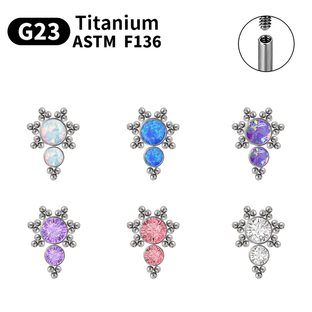Kolczyki sztyfty z tytanu G23  – Body Jewelry Labret recenzja i cena