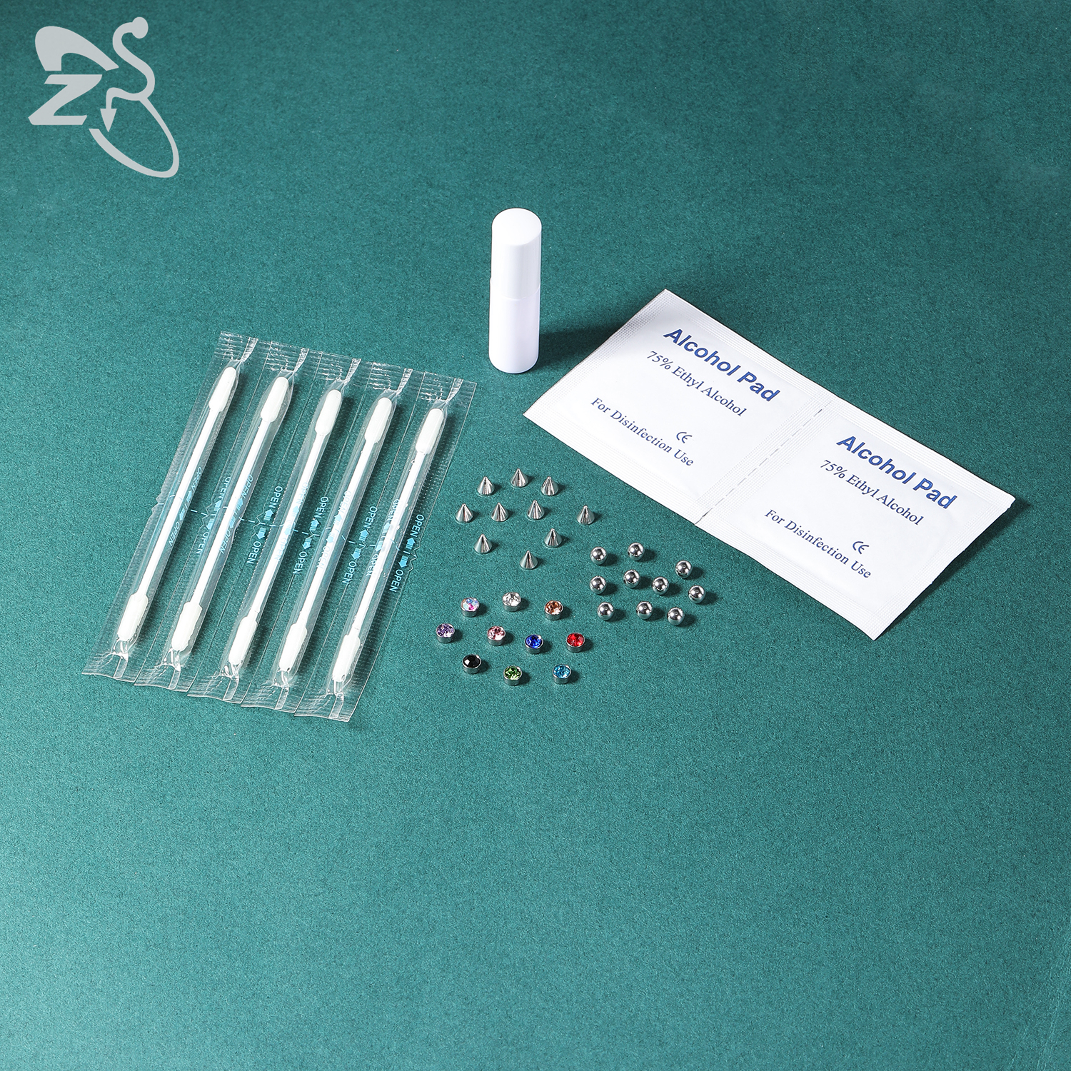 ZS 1 Zestaw Fałszywy Pierścień – Body Jewelry Labret recenzja i cena