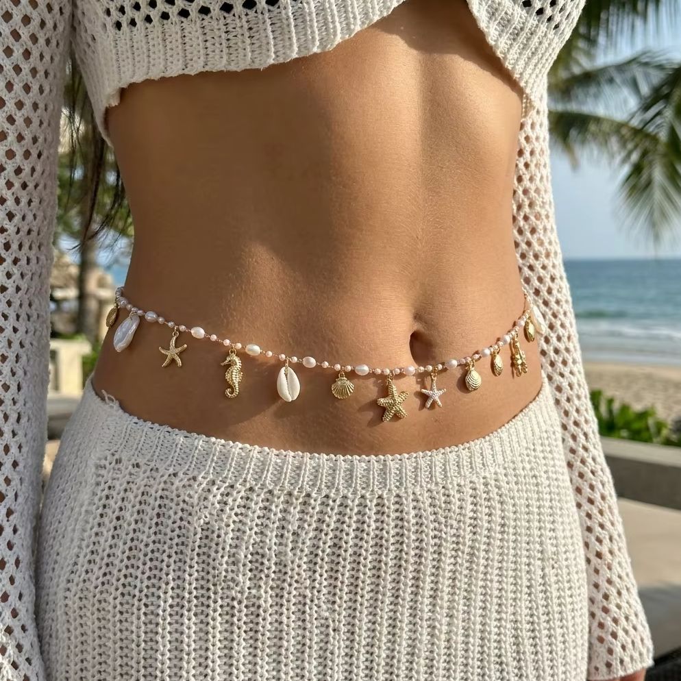 Bohemian Shell Conch Starfish  – Body Jewelry Online recenzja i cena