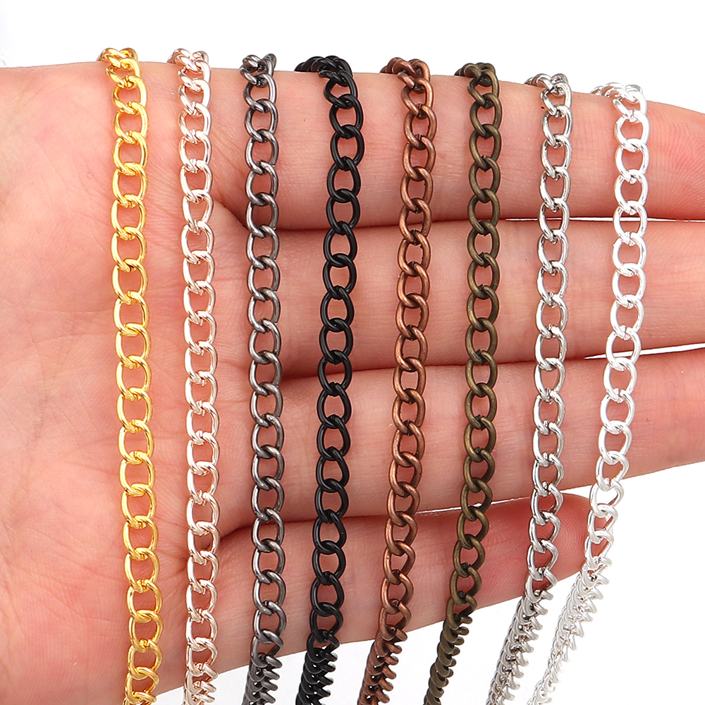 10 jardów/rolka Płaski łańcusz – Body Jewelry Necklace recenzja i cena